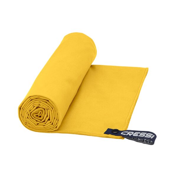 MICROFIBRE FAST DRYING TOWEL _ YELLOW _ 1