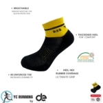 YC Socks Black Yellow