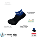 YC Socks Black Blue