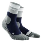 CEP Hiking Mid Cut Compression Socks Marineblue/Grey