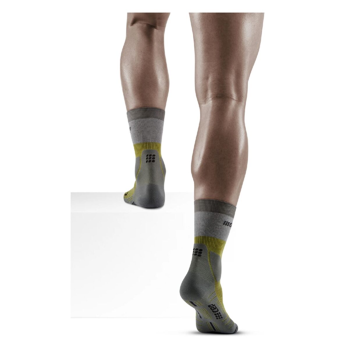 mid-cut-hiking-compression-socks-olive-grey-3