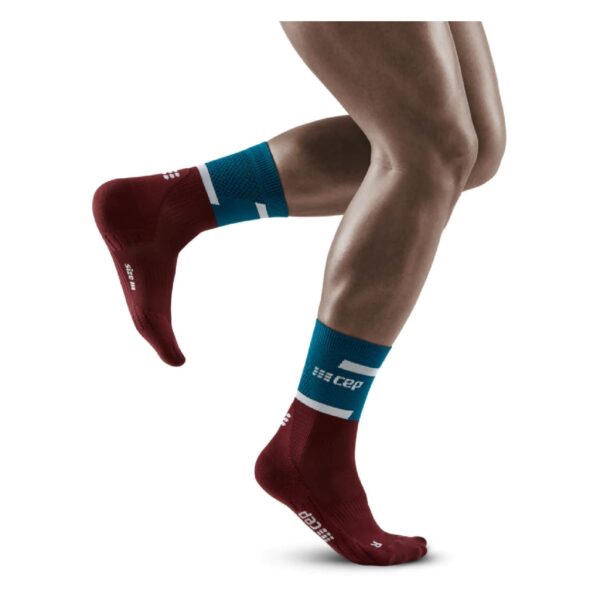 mid-cut-running-compression-socks-petrol-darkred