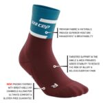 mid-cut-running-compression-socks-petrol-darkred-4