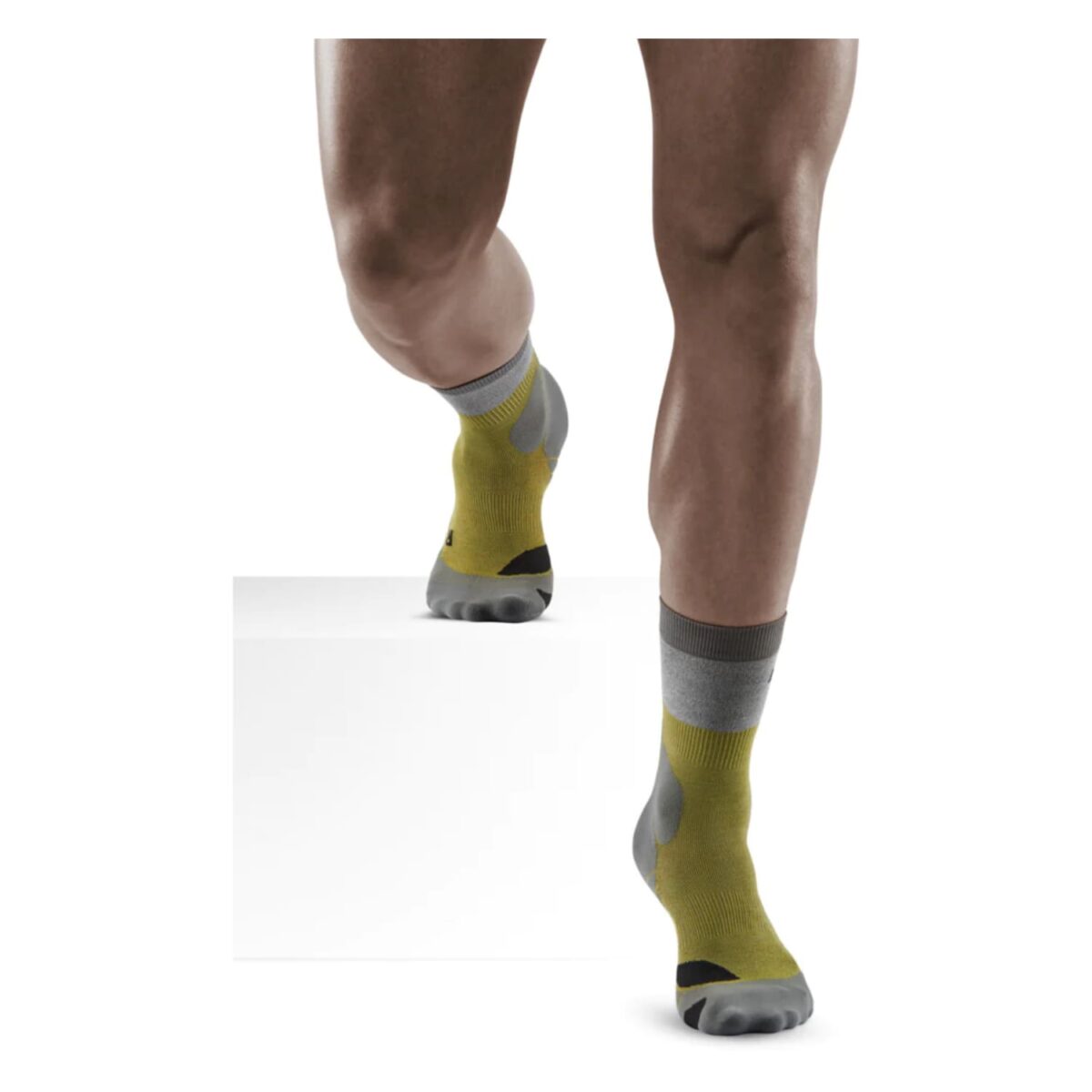mid-cut-hiking-compression-socks-olive-grey-1