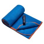 Cressi Microfibre Fast Drying Bicoloured Azure / Orange 90x180