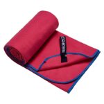 Cressi Microfibre Fast Drying Bicoloured Red / Azure 90x180
