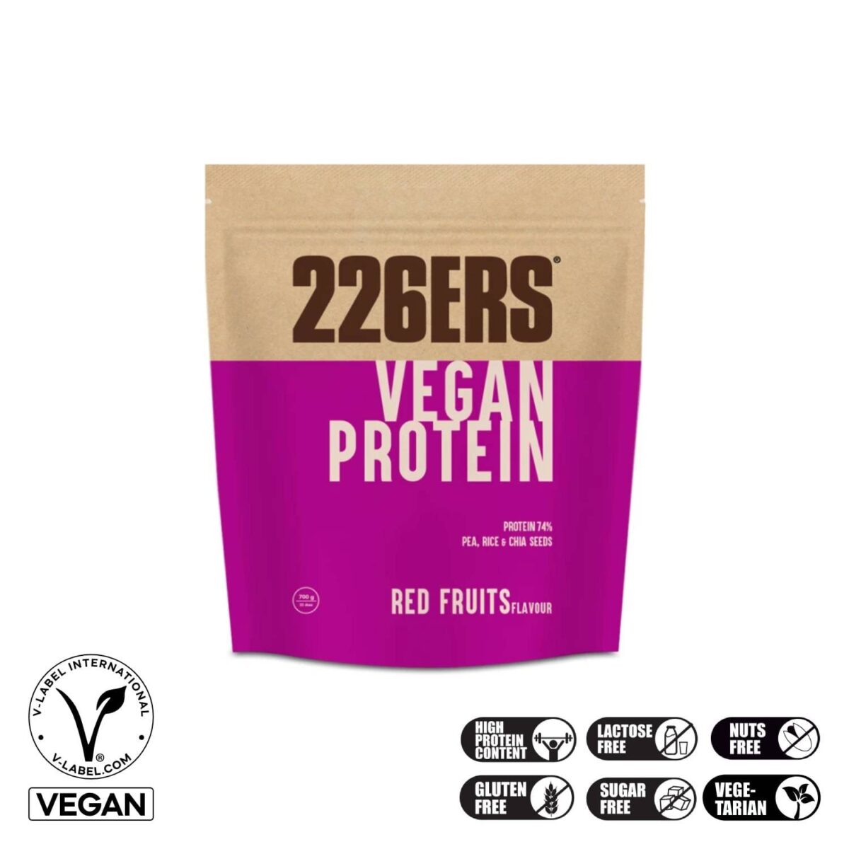 226ers Vegan Protein RedFruits