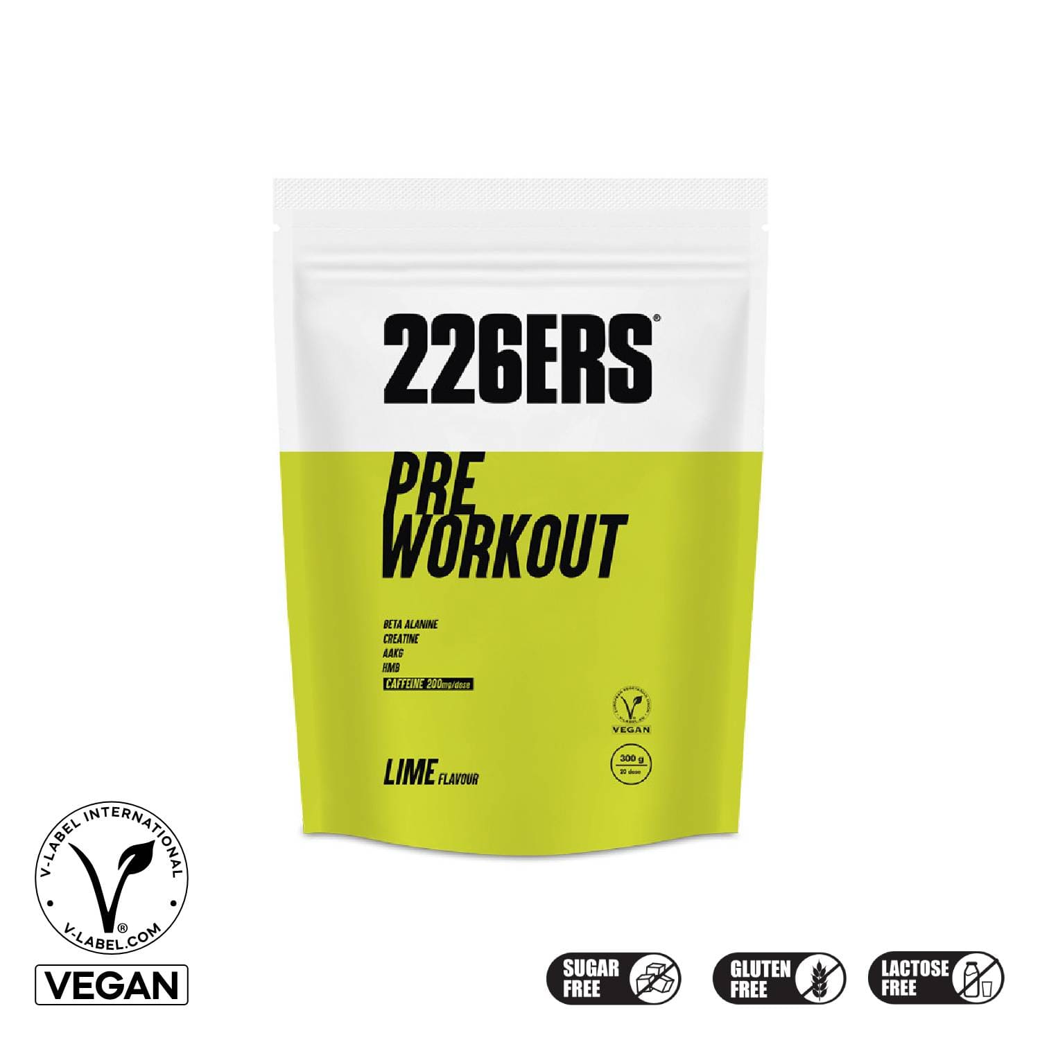 226ers Pre Workout Lime